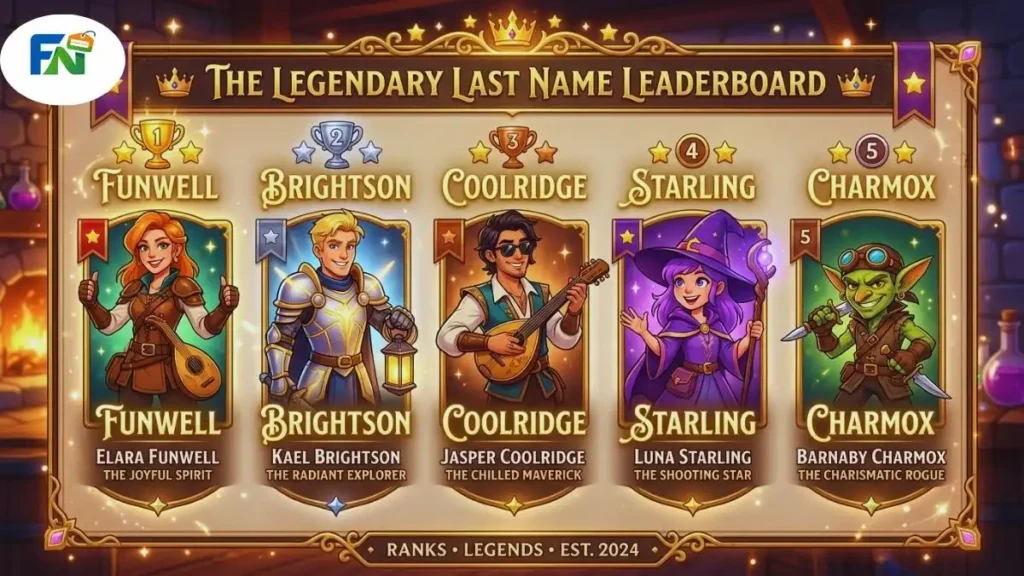 Best Last Names List