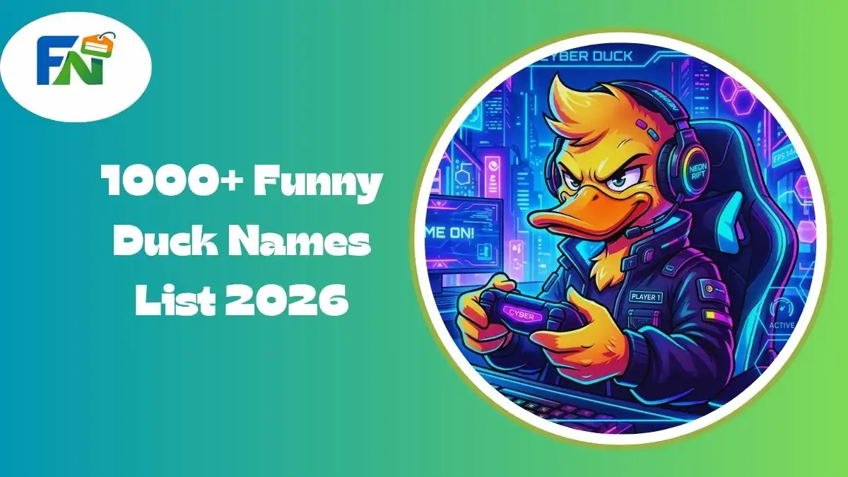 Funny Duck Names