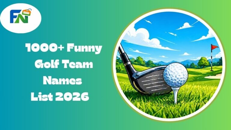 Funny Golf Team Names