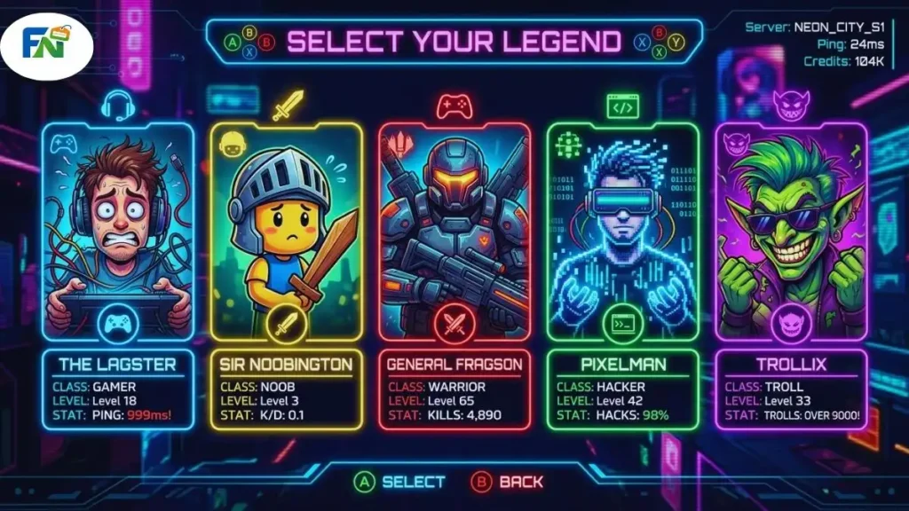 Funny Last Names For Games