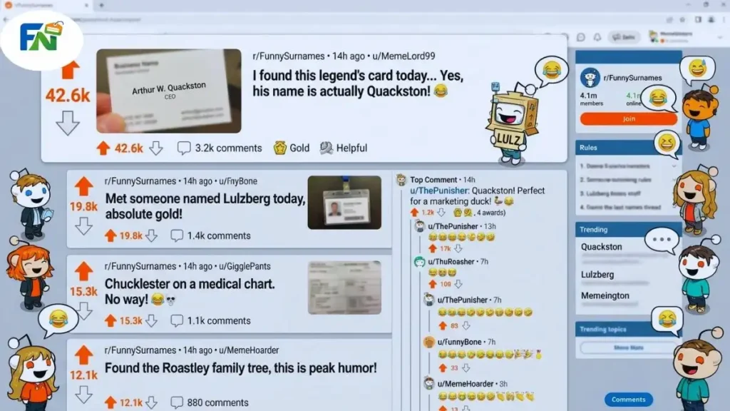 Funny Last Names Reddit