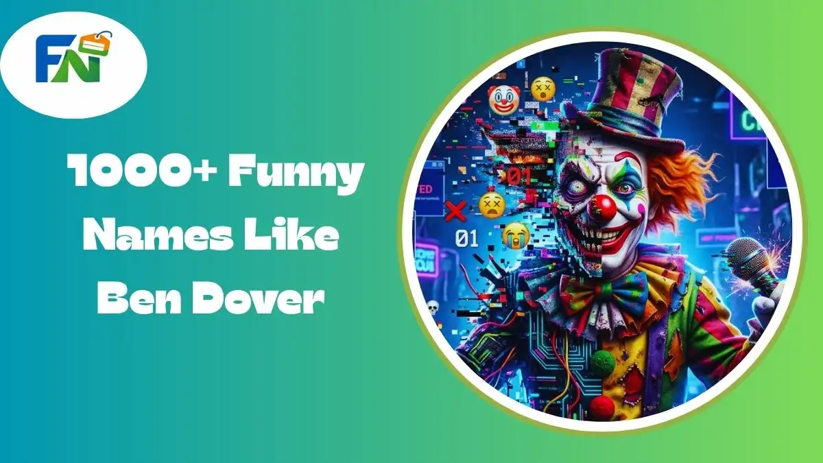 Funny Names Like Ben Dover