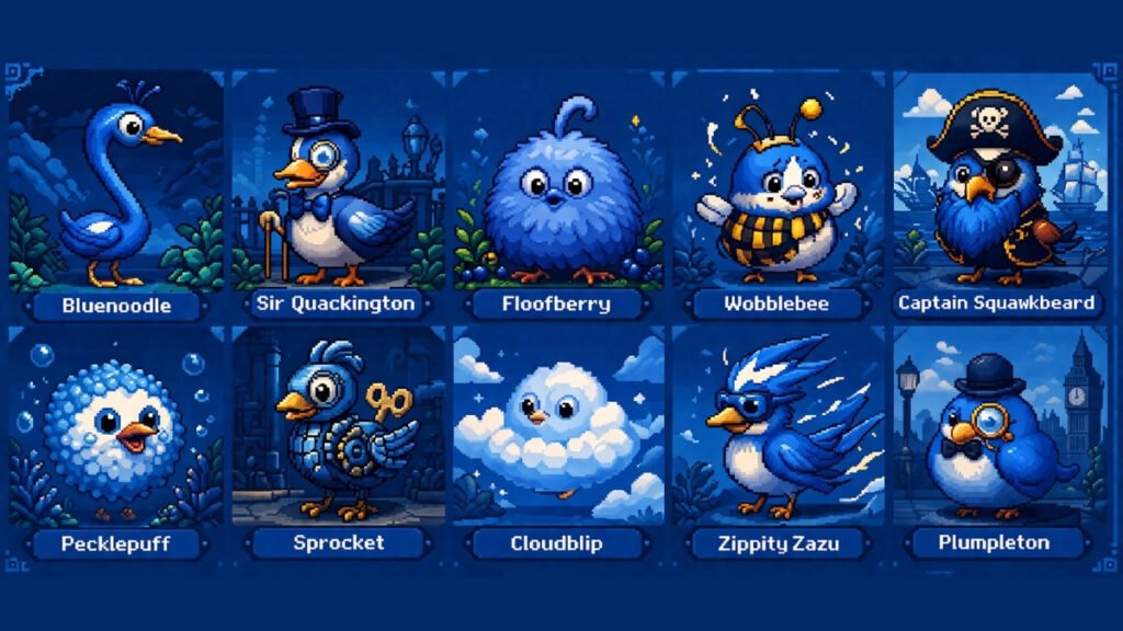 Random & Weird Bird Names