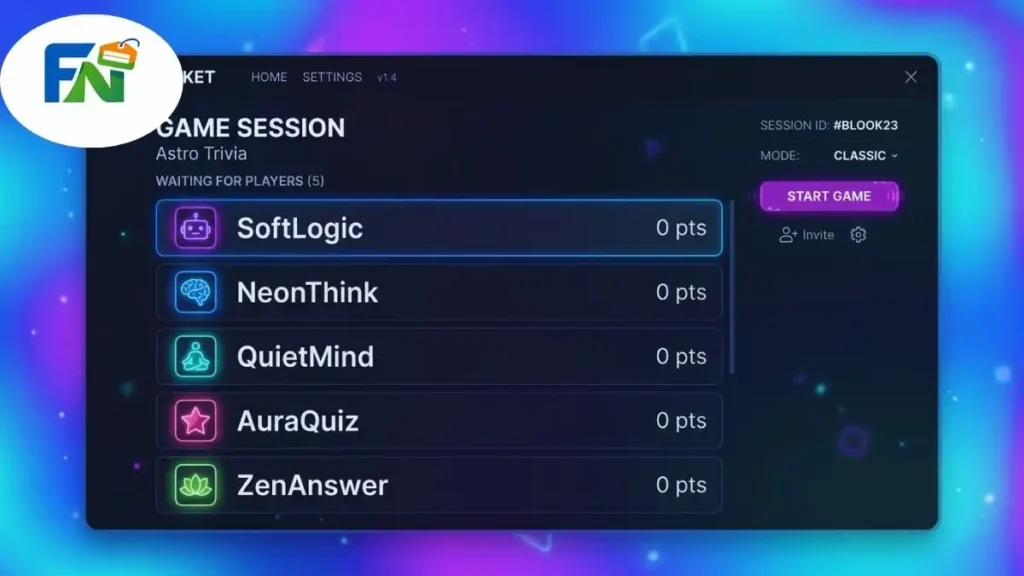 Stylish & Aesthetic Blooket Names