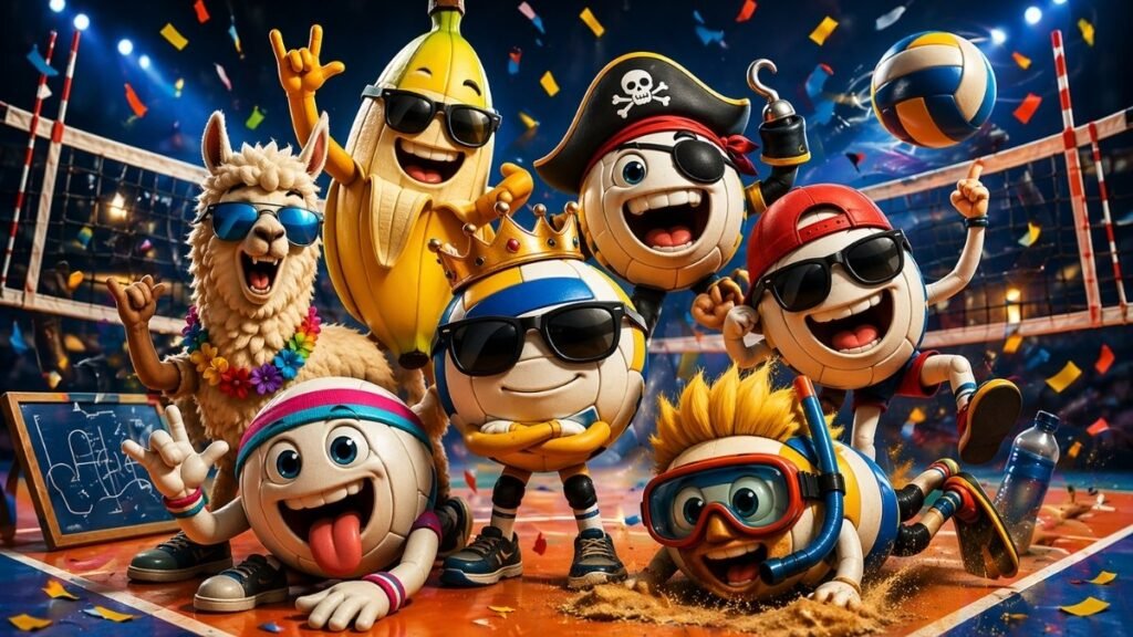 Top Funny Volleyball Team Names