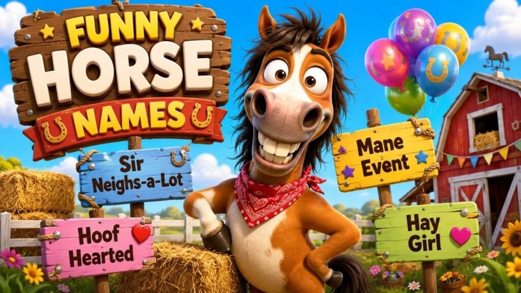 Best Funny Horse Names
