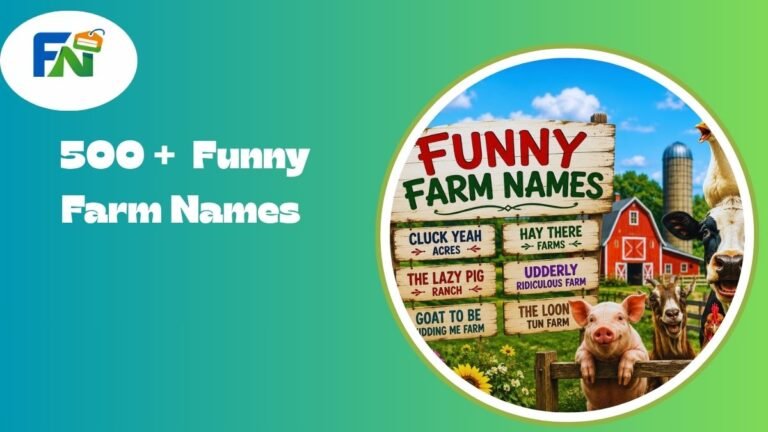 Funny Farm Names