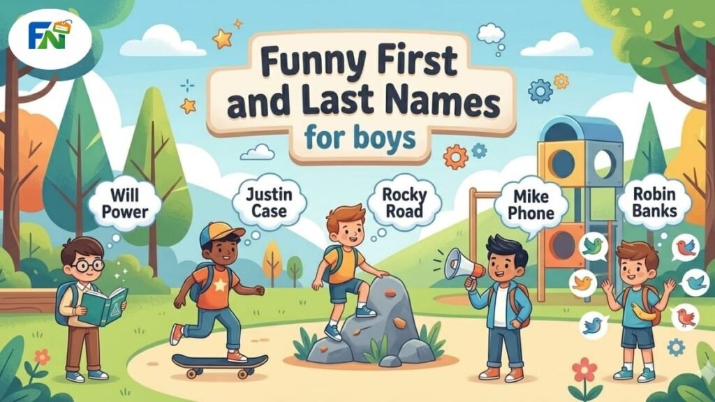 Funny First and Last Names For Boys