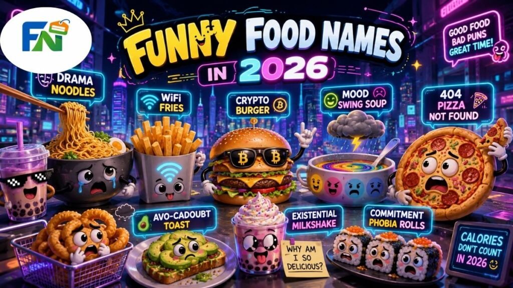 Funny Food Names In 2026