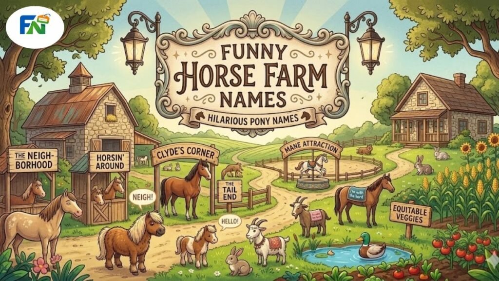 Funny Horse Farm Names