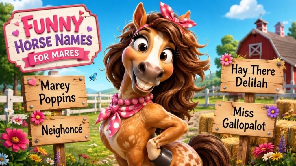 Funny Horse Names For Mares