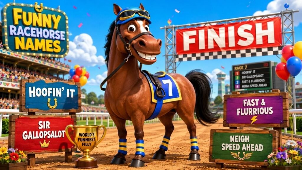 Funny Racehorse Names