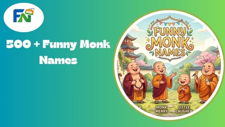 Funny Monk Names