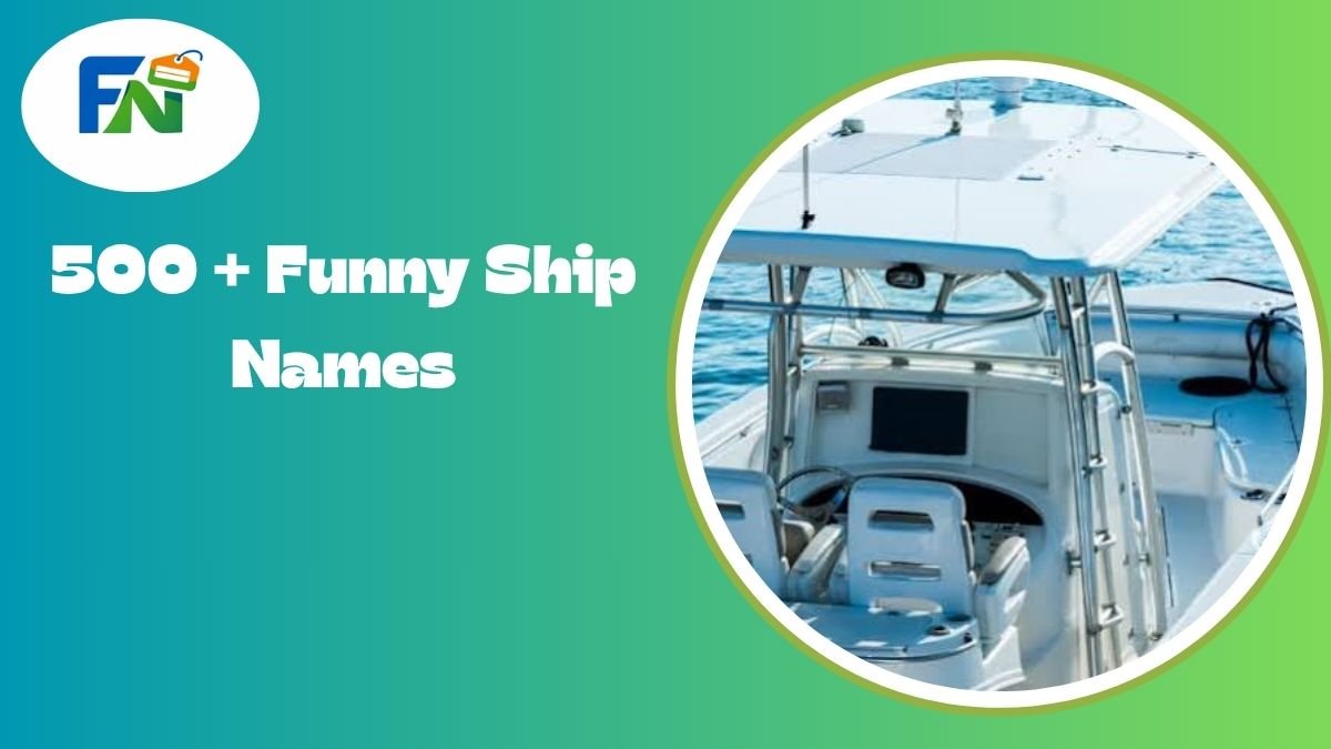 Funny Ship Names