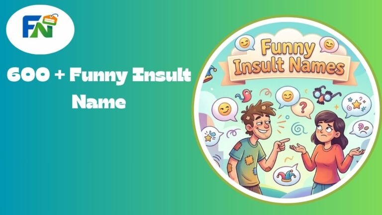 Funny Insult Name