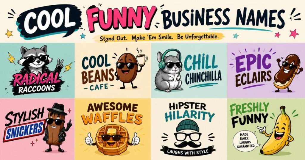 Cool Funny Business Names