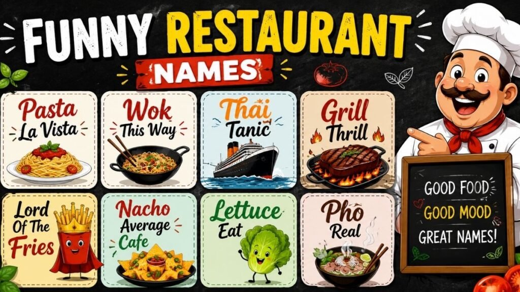 Funny Restaurant Names Best