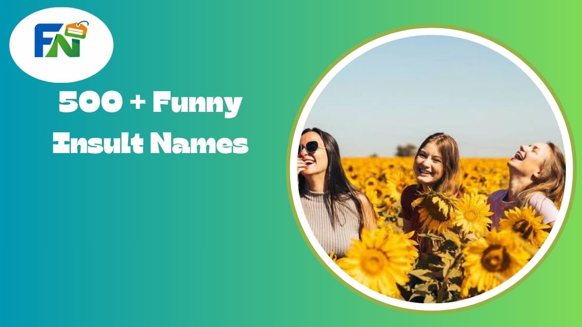 Funny Insult Names