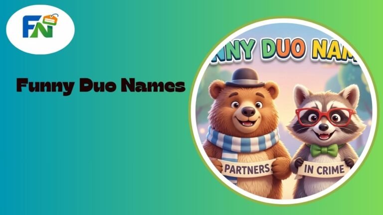 Funny Duo Names