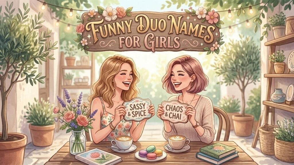 Funny Duo Names for Girls