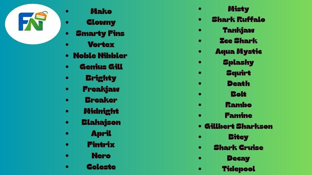 Best Shark Names