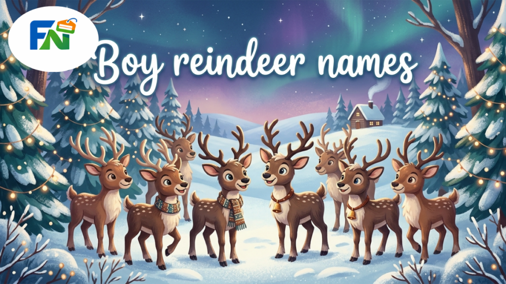 Boy Reindeer Names