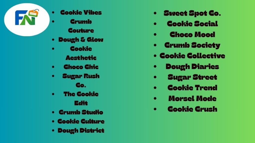 Decent Cookie Names