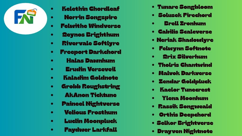 Everquest Bard Names