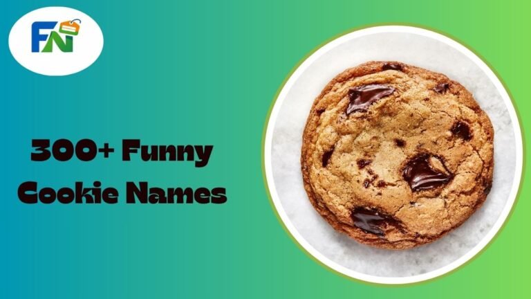 Funny Cookie Names