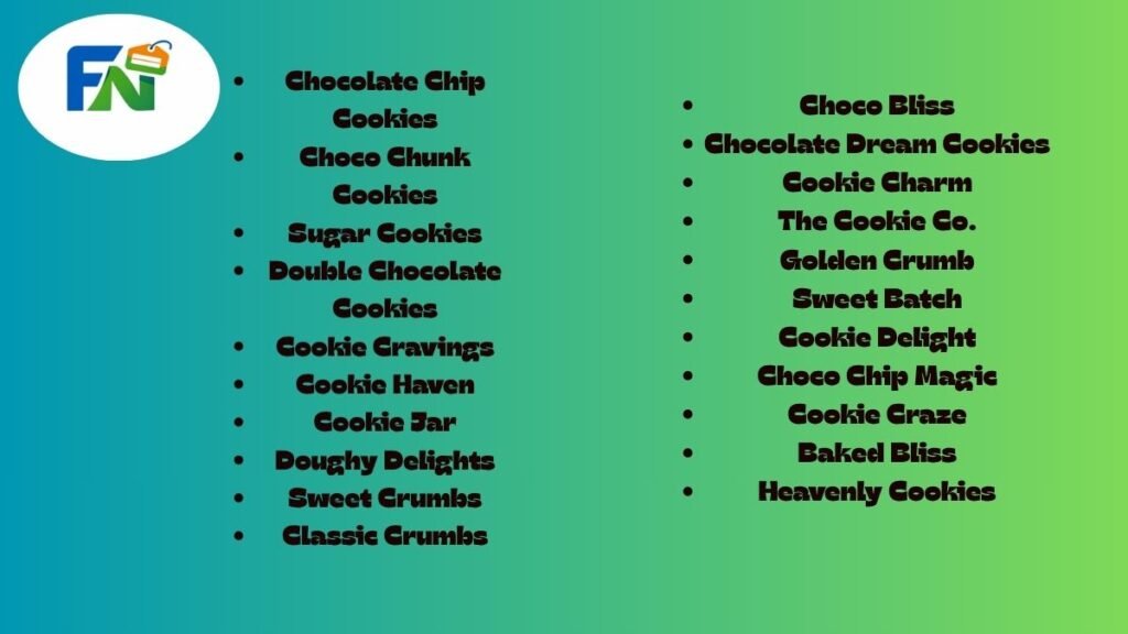 Popular Cookie Names