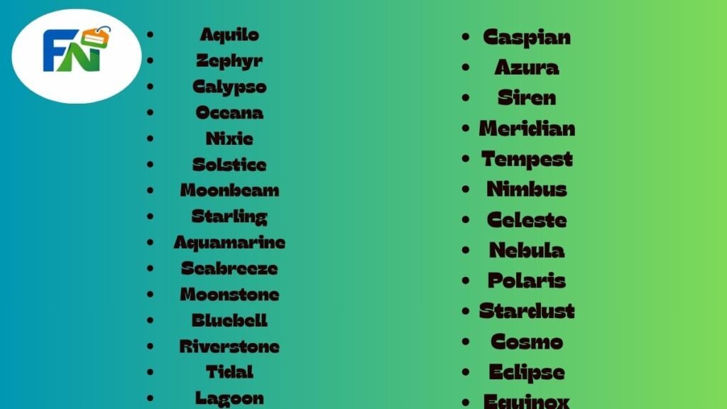 Unique Fish Names