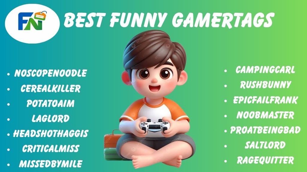 best funny gamertags