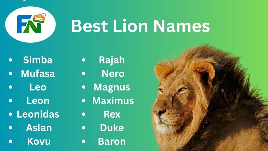 best lion names