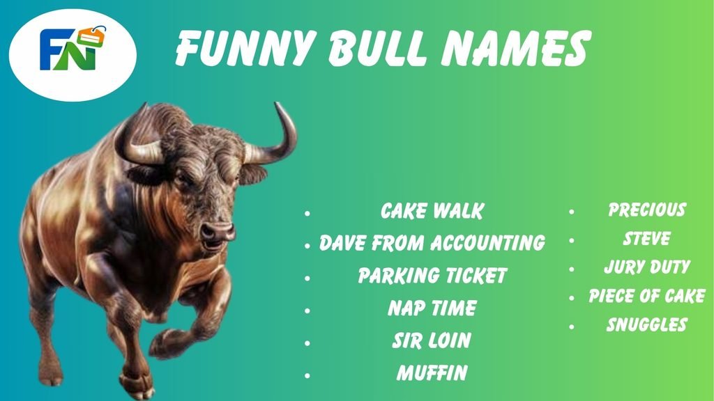 Funny bull names