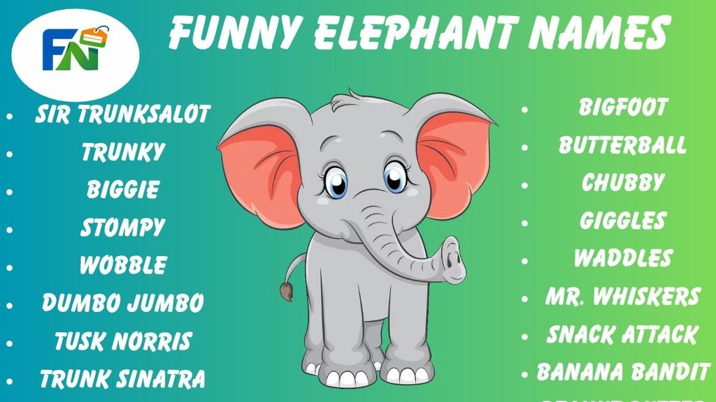 Funny Elephant Names