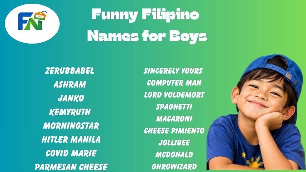 Funny Filipino names for boys
