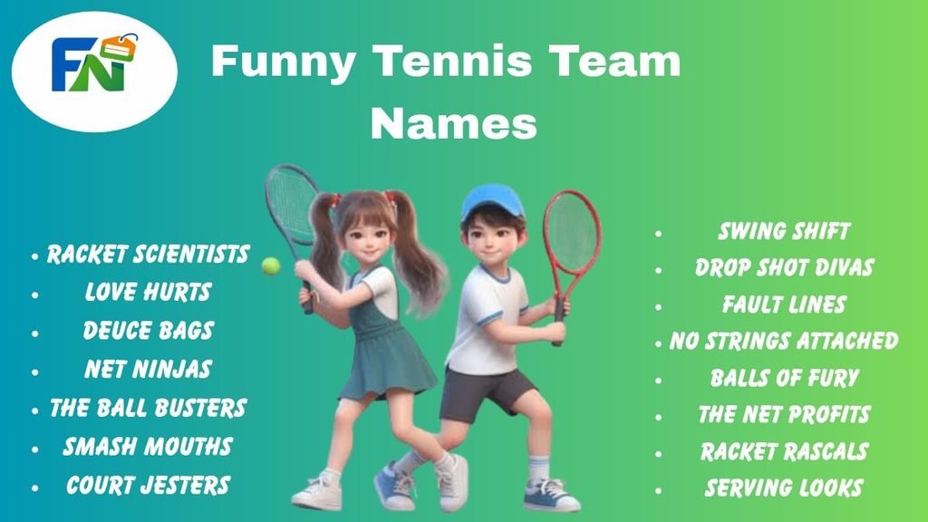 Funny Tennis Team names