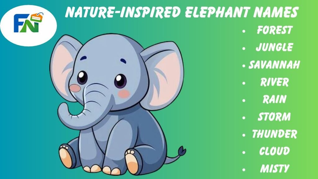 Nature-Inspired Elephant Names