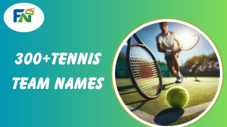 Tennis Team Names