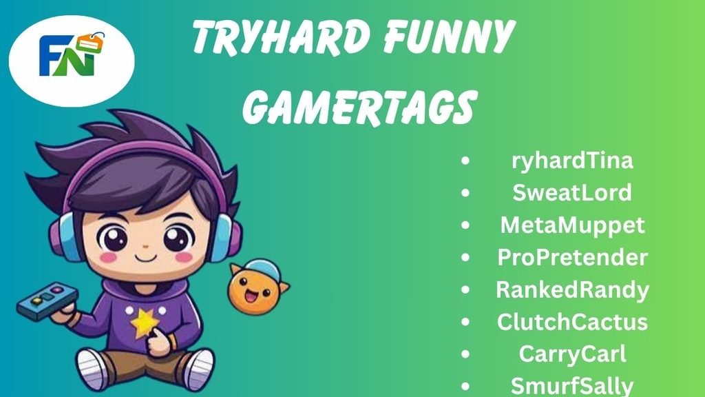 Tryhard funny gamertags