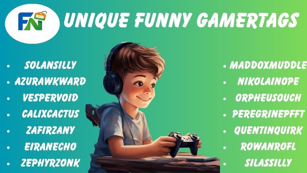 unique funny gamertags