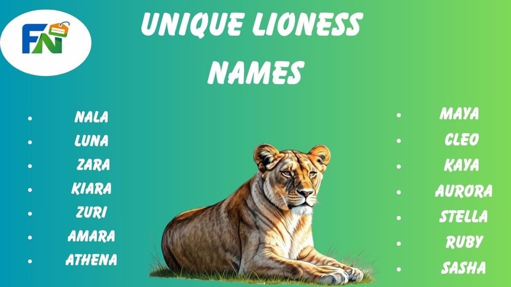 Unique Lioness Names